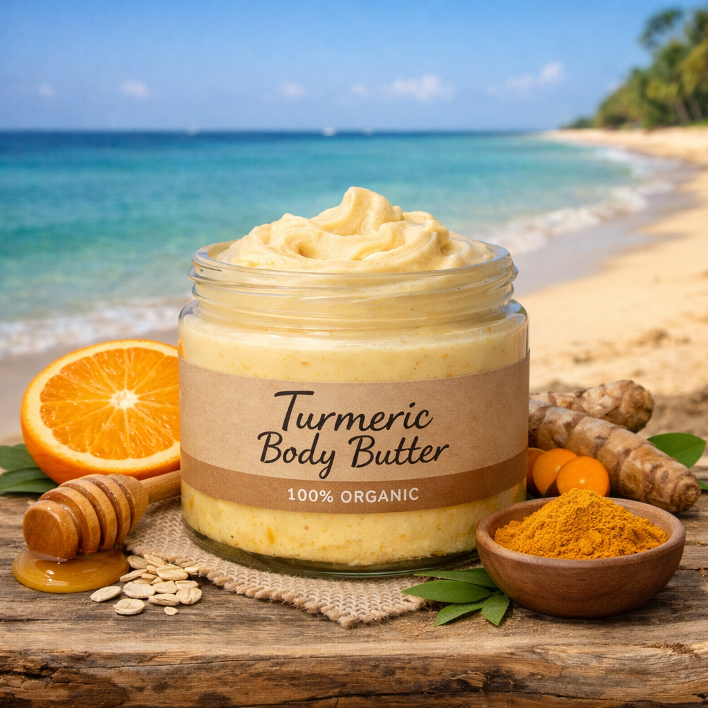 Orange Honey Turmeric butter