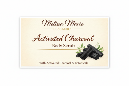 Activated Charcoal Body Scrub
