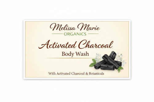Activated Charcoal Body Wash by Melissa Marie Organics