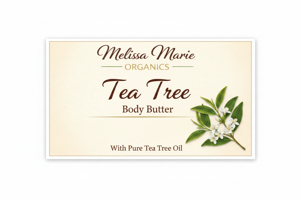 Tea Tree Body Butter by Melissa Marie Organics